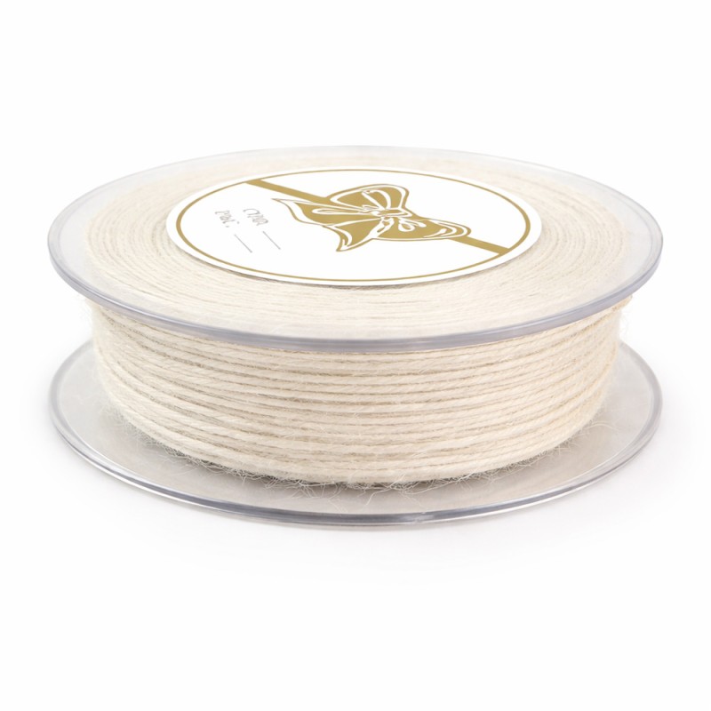 Κορδόνι Σπάγκος 0,1εκ. - Χρώμα Λευκό (50μ.)