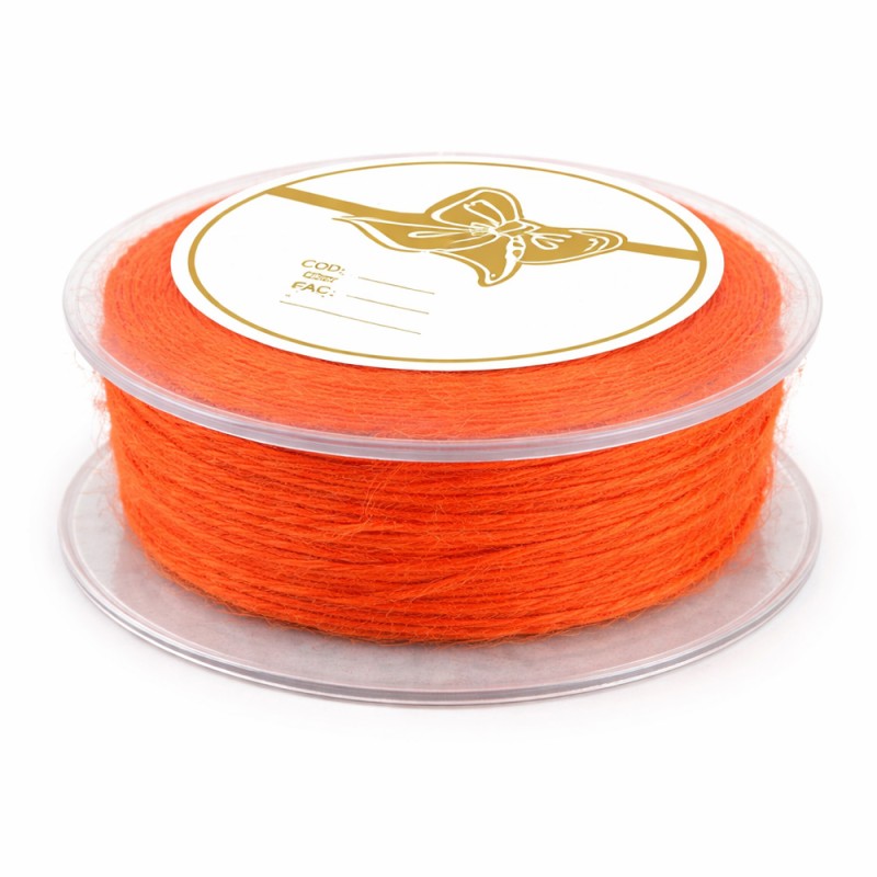 Κορδόνι Σπάγκος 0,1εκ. - Χρώμα Πορτοκαλί (50μ.)