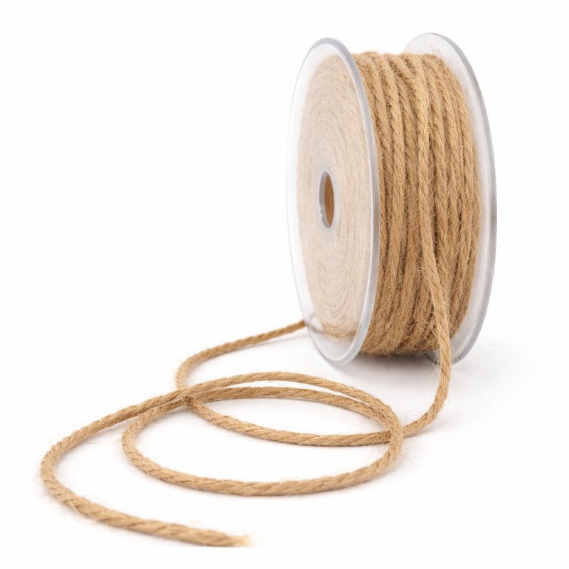Κορδόνι Σπάγκος Γιούτα 0,2εκ. - Χρώμα Φυσικό (30μ.)