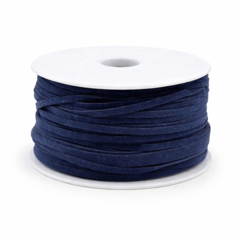 Κορδόνι Σουέντ 0,3εκ. - Χρώμα Μπλε (50μ.)