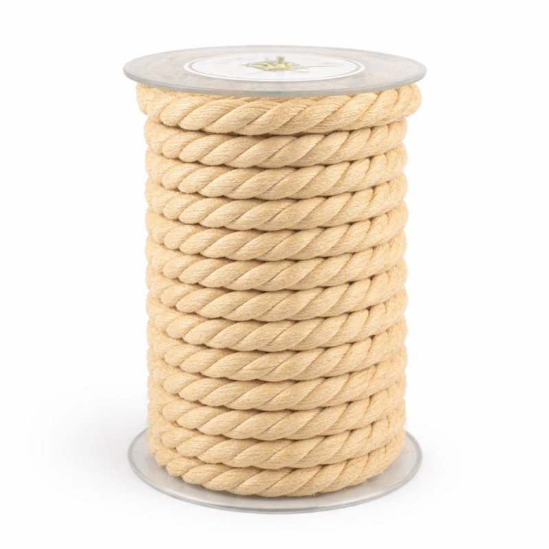 Κορδόνι Βαμβακερό 1,5εκ. - Χρώμα Μπεζ (6μ.)