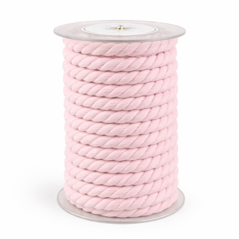 Κορδόνι Βαμβακερό 1,5εκ. - Χρώμα Ροζ (6μ.)