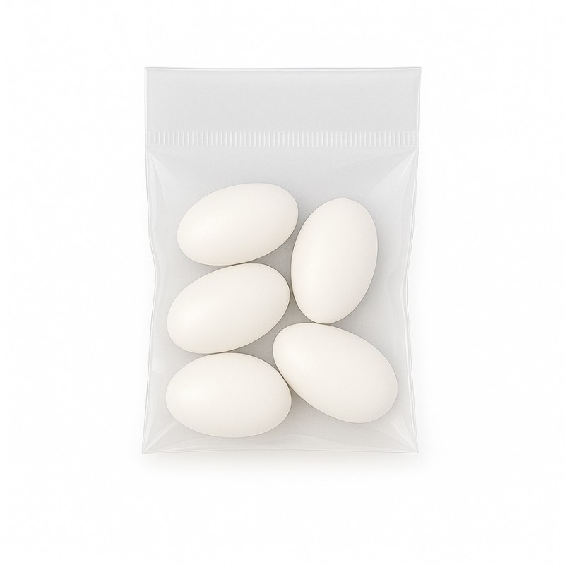 Σακουλάκια Διάφανα Με Αυτοκόλλητο 5,5x10εκ. (100τμχ.)