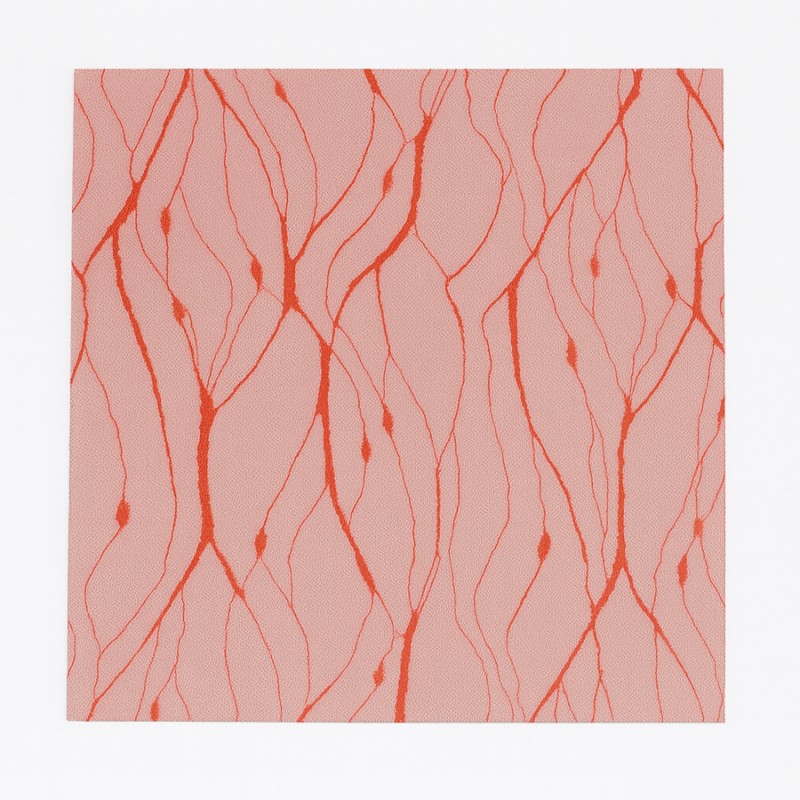 Τούλι Αράχνη Τετράγωνο 30x30εκ. - Χρώμα Σάπιο Μήλο (50τμχ.)