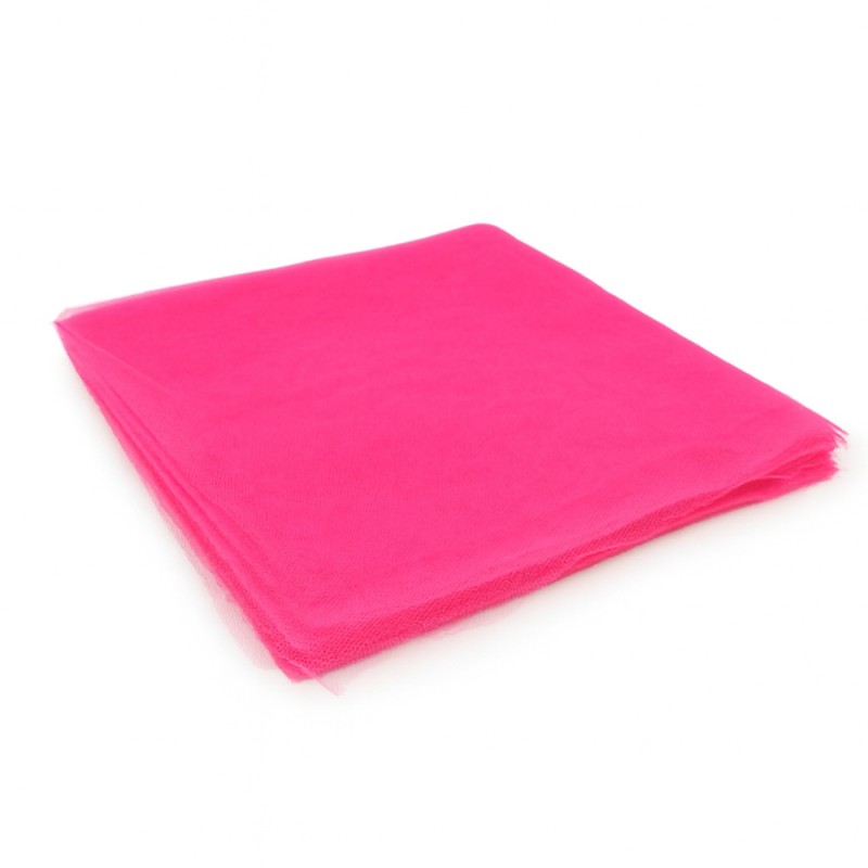 Τούλι Τετράγωνο 25x25εκ. - Χρώμα Φούξια (100τμχ.)