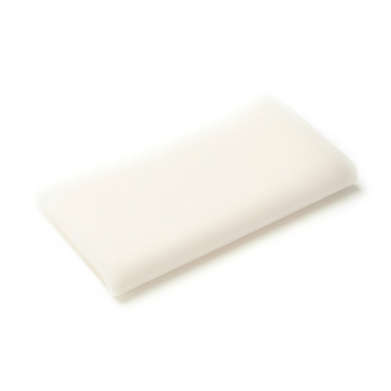 Τούλι Γαλλικό Τετράγωνο 30x30εκ. - Χρώμα Εκρού/Ιβουάρ (100τμχ.)