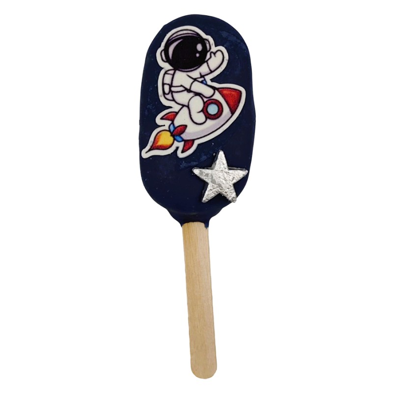 Cakesickle Με Ζαχαρόπαστα – Διάστημα (≈50gr./≈7εκ.)