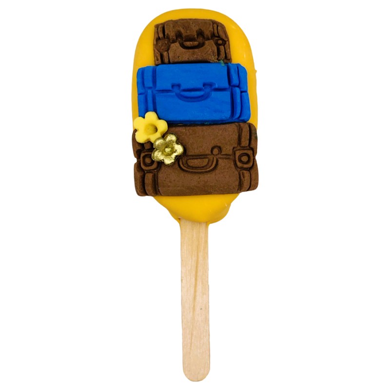 Cakesickle Με Ζαχαρόπαστα – Ταξίδι (≈50gr./≈7εκ.)