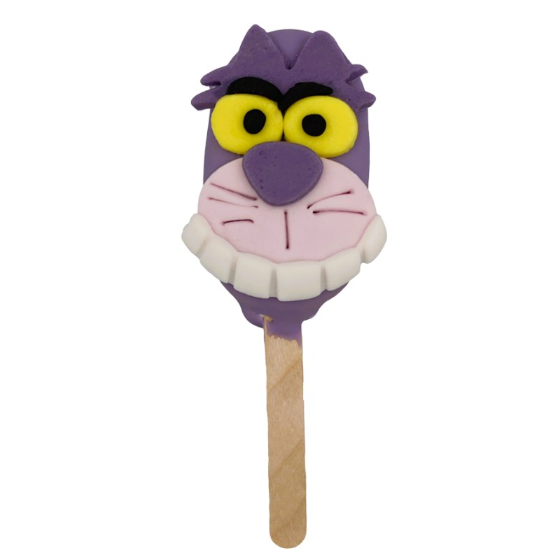 Cakesickle Με Ζαχαρόπαστα – Αλίκη στην Χώρα των Θαυμάτων (≈50gr./≈7εκ.)