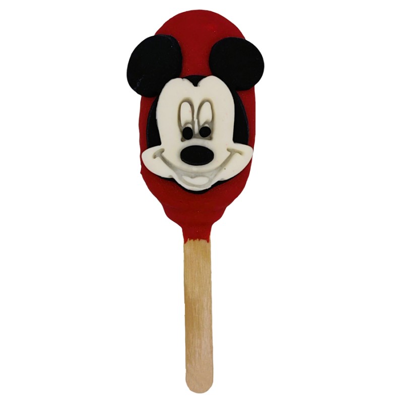 Cakesickle Με Ζαχαρόπαστα – Mickey Mouse (≈50gr./≈7εκ.)