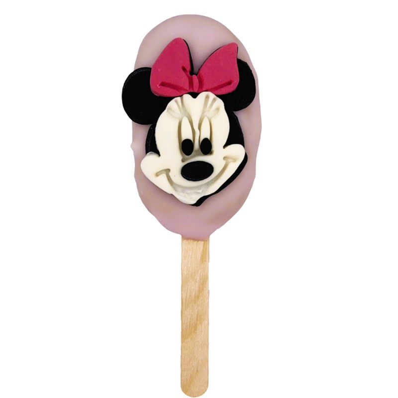 Cakesickle Με Ζαχαρόπαστα – Minnie Mouse (≈50gr./≈7εκ.)