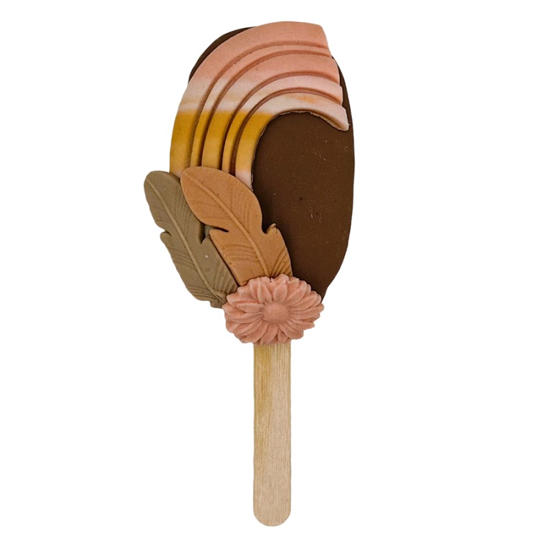 Cakesickle Με Ζαχαρόπαστα – Boho Θέμα(≈50gr./≈7εκ.)