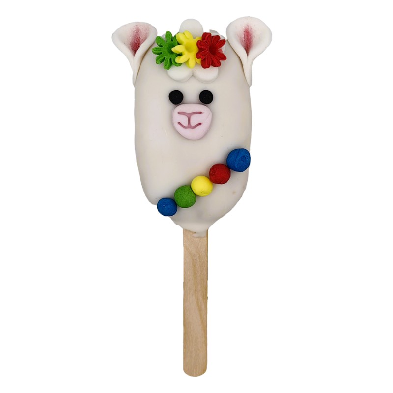 Cakesickle Με Ζαχαρόπαστα – Λάμα (≈50gr./≈7εκ.)