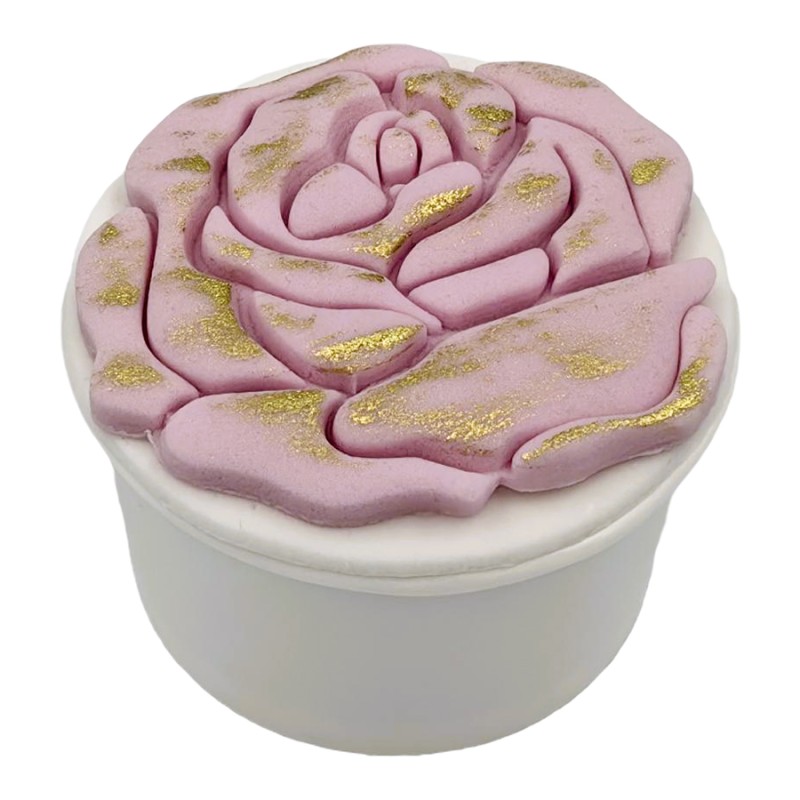 Cupcake Με Ζαχαρόπαστα – Λουλούδι (≈75gr./≈7εκ.)