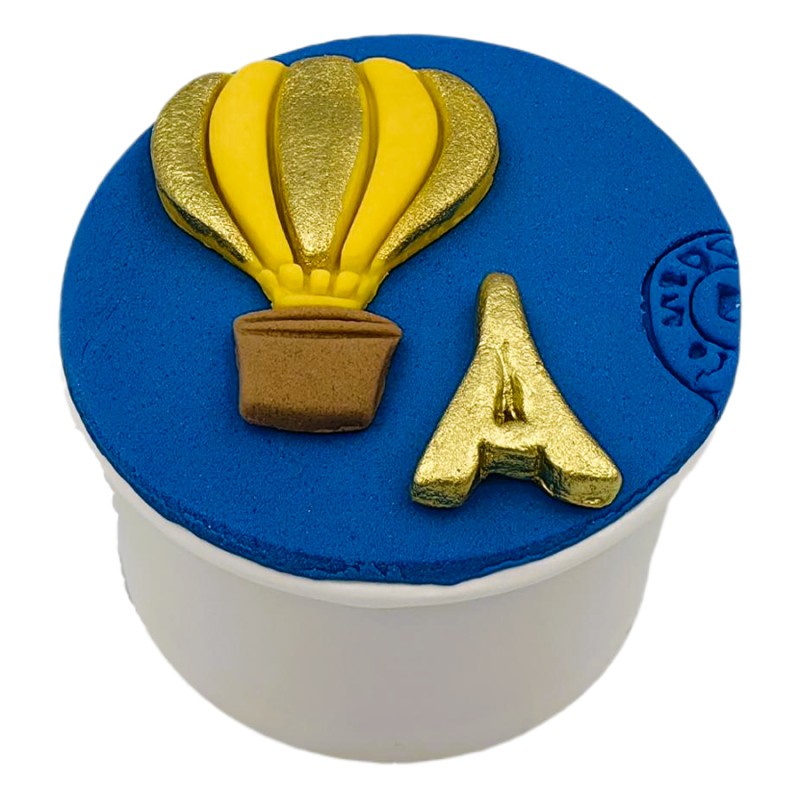 Cupcake Με Ζαχαρόπαστα – Ταξίδι (≈75gr./≈7εκ.)