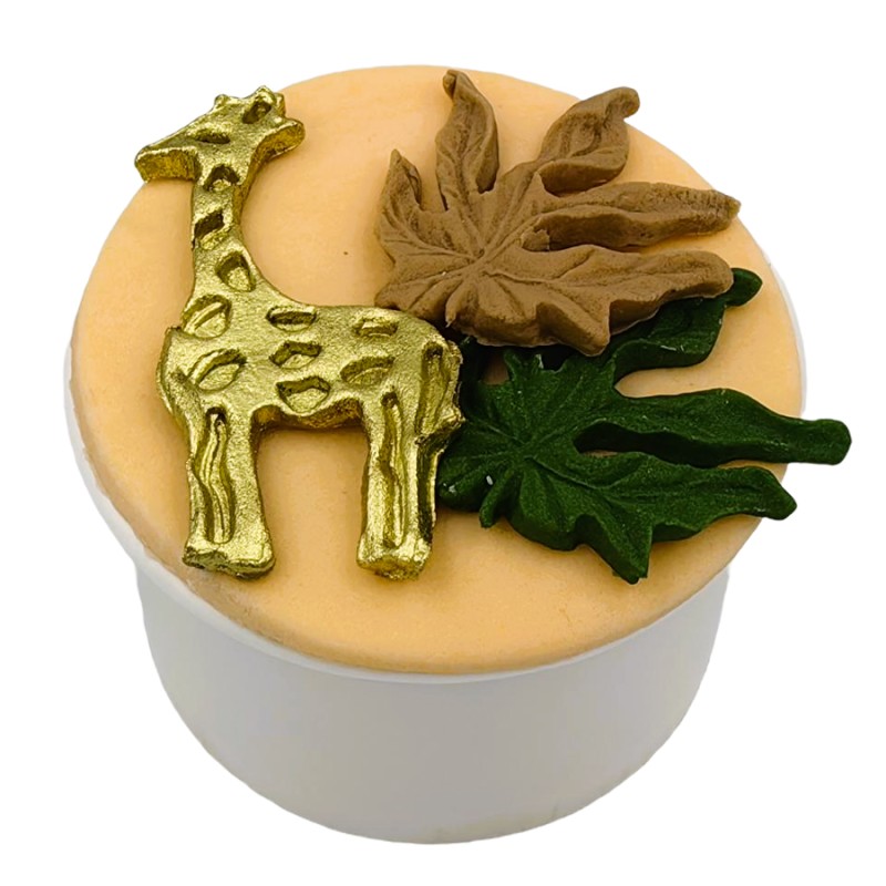 Cupcake Με Ζαχαρόπαστα – Σαφάρι (≈75gr./≈7εκ.)