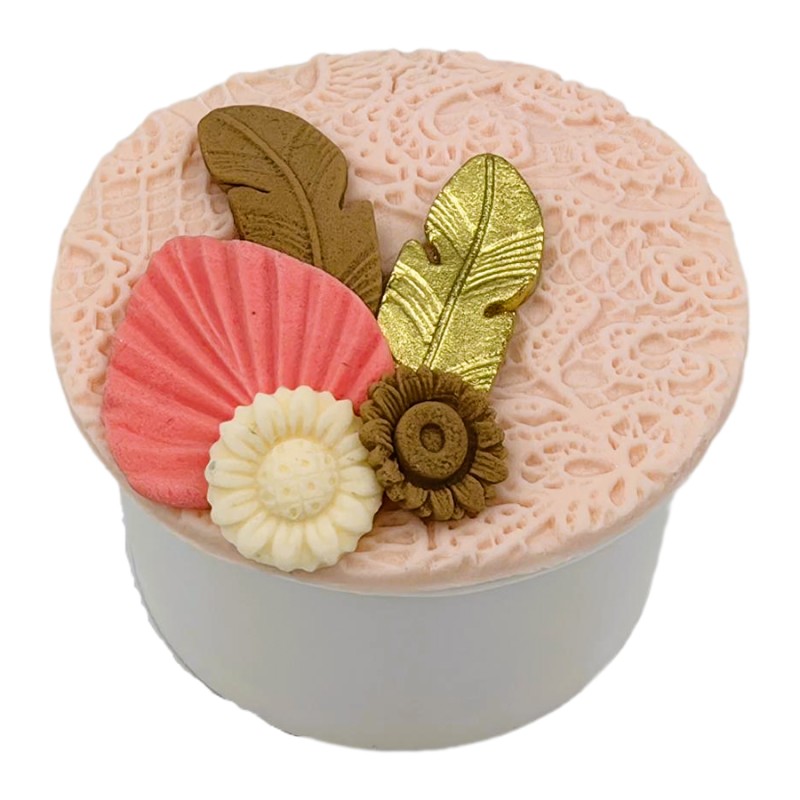 Cupcake Με Ζαχαρόπαστα – Φτερά (≈75gr./≈7εκ.)