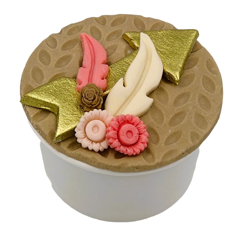 Cupcake Με Ζαχαρόπαστα – Φτερά (≈75gr./≈7εκ.)