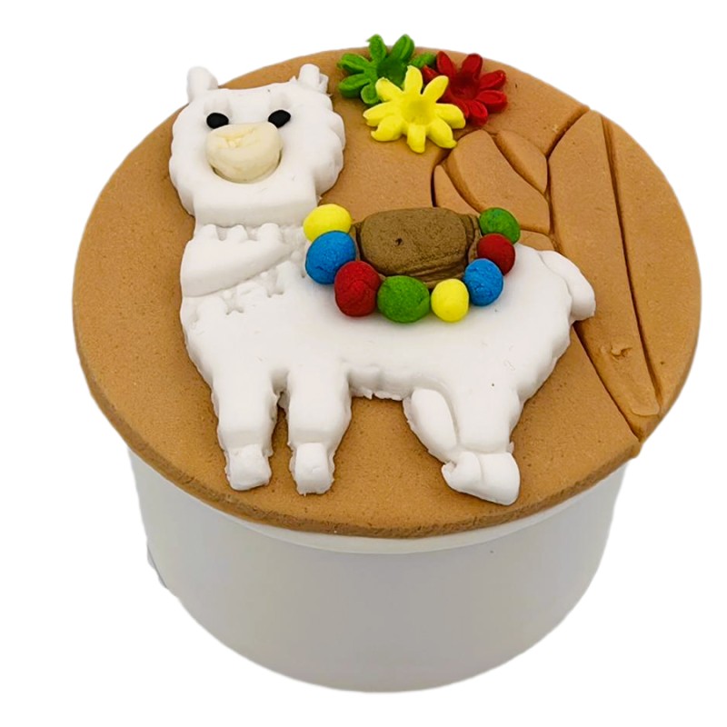 Cupcake Με Ζαχαρόπαστα – Λάμα (≈75gr./≈7εκ.)