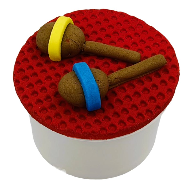 Cupcake Με Ζαχαρόπαστα – Μαράκες (≈75gr./≈7εκ.)