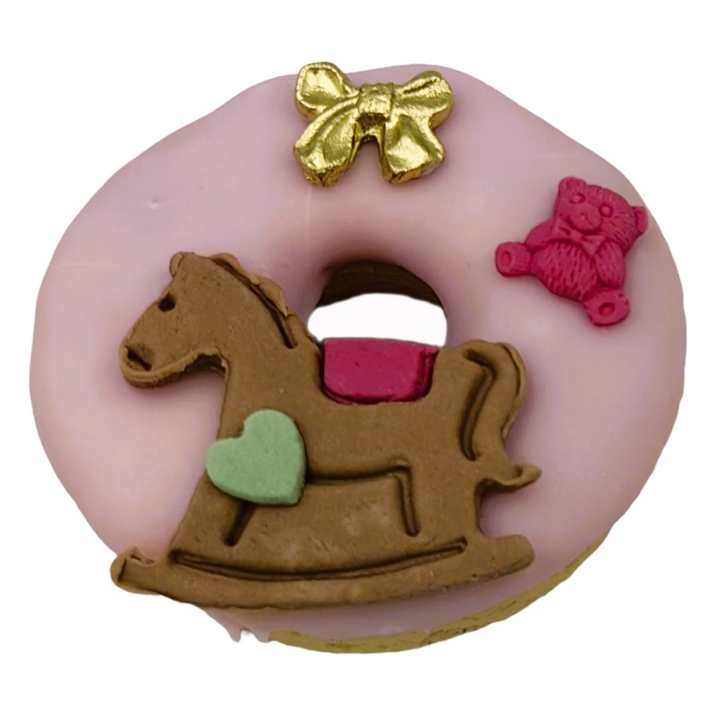 Donuts Με Ζαχαρόπαστα – Μωρό Kοριτσάκι (≈75gr./≈7εκ.)