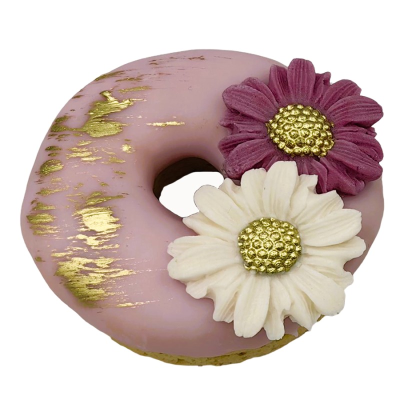 Donuts Με Ζαχαρόπαστα – Λουλούδια (≈75gr./≈7εκ.)