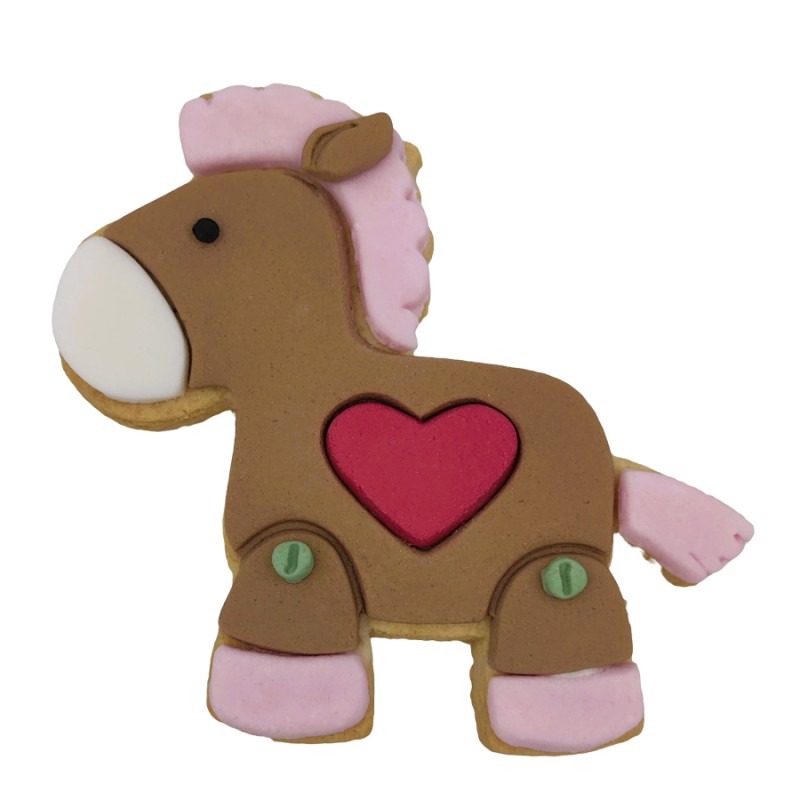 Μπισκότο Βουτύρου – Άλογο (≈90gr./≈10εκ.)