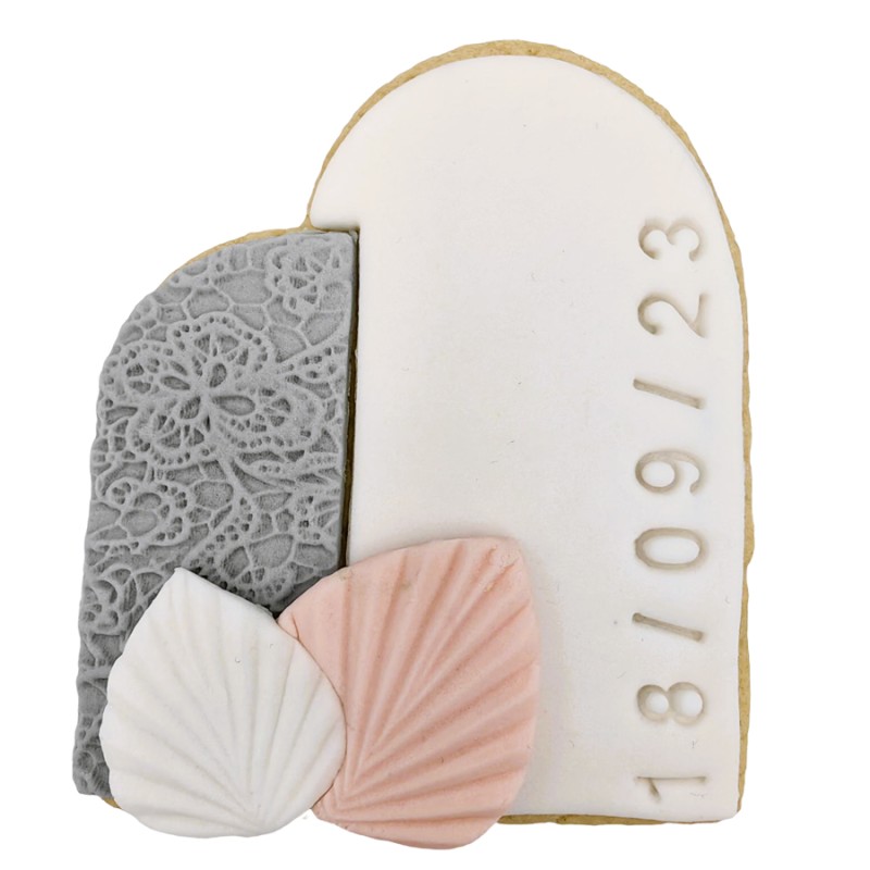 Μπισκότο Βουτύρου – Γαμήλιο Θέμα (≈90gr./≈10εκ.)