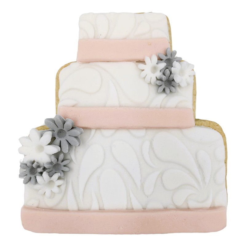 Μπισκότο Βουτύρου – Γαμήλιο Θέμα (≈90gr./≈10εκ.)