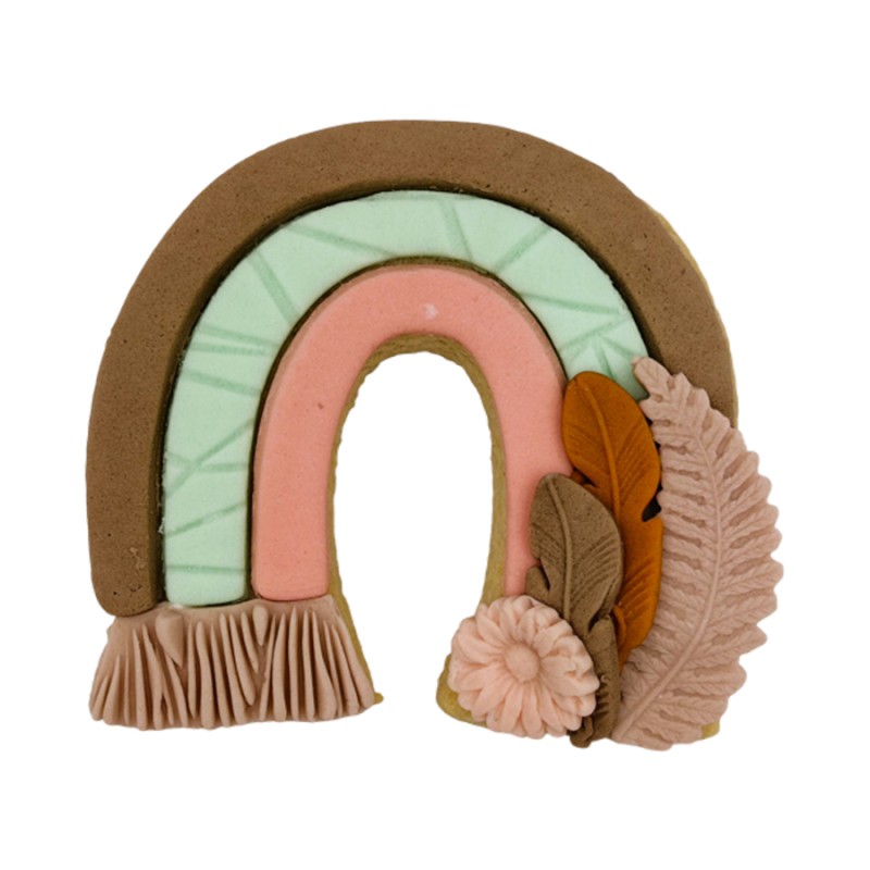 Θεματικό Πακέτο Γλυκών "Ουράνιο Τόξο" - 50τμχ. (Μπισκότα - Cupcakes - Cake Pops - Donuts)