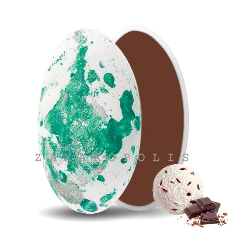 Κουφέτα Zaxaropolis - Choco Splash Στρατσιατέλα Μέντα Πιτσιλωτό (1kg.) ≈275τμχ.