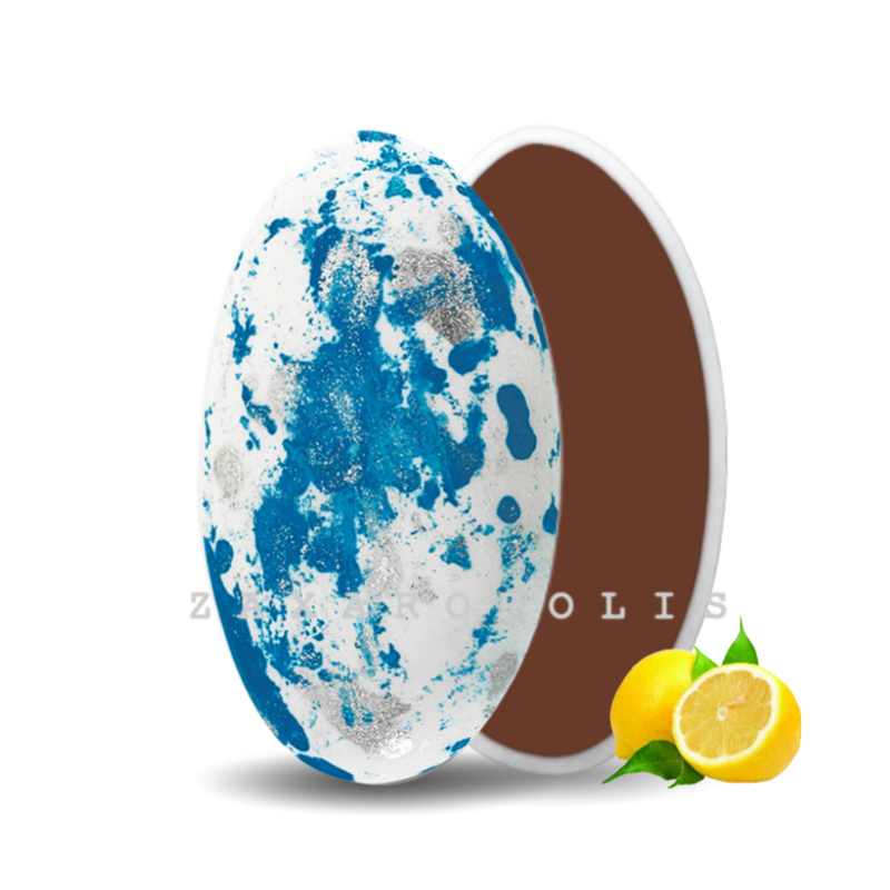 Κουφέτα Zaxaropolis - Choco Splash Λεμόνι Μπλε Πιτσιλωτό (1kg.) ≈275τμχ.