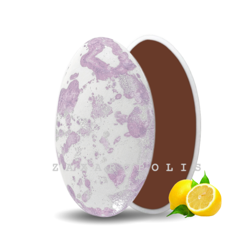 Κουφέτα Zaxaropolis - Choco Splash Λεμόνι Λιλά Πιτσιλωτό (1kg.) ≈275τμχ.