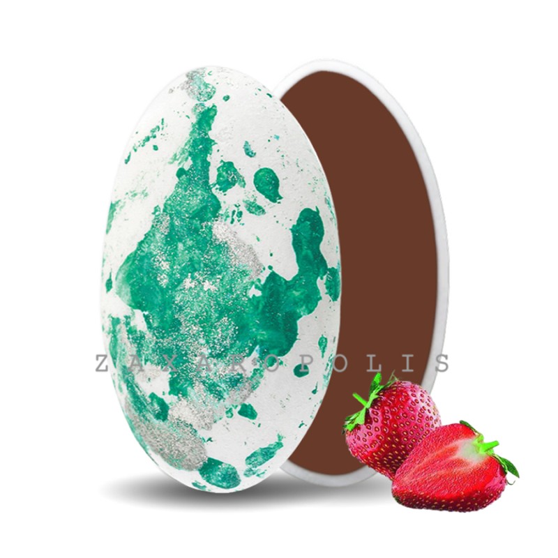 Κουφέτα Zaxaropolis - Choco Splash Φράουλα Μέντα Πιτσιλωτό (1kg.) ≈275τμχ.