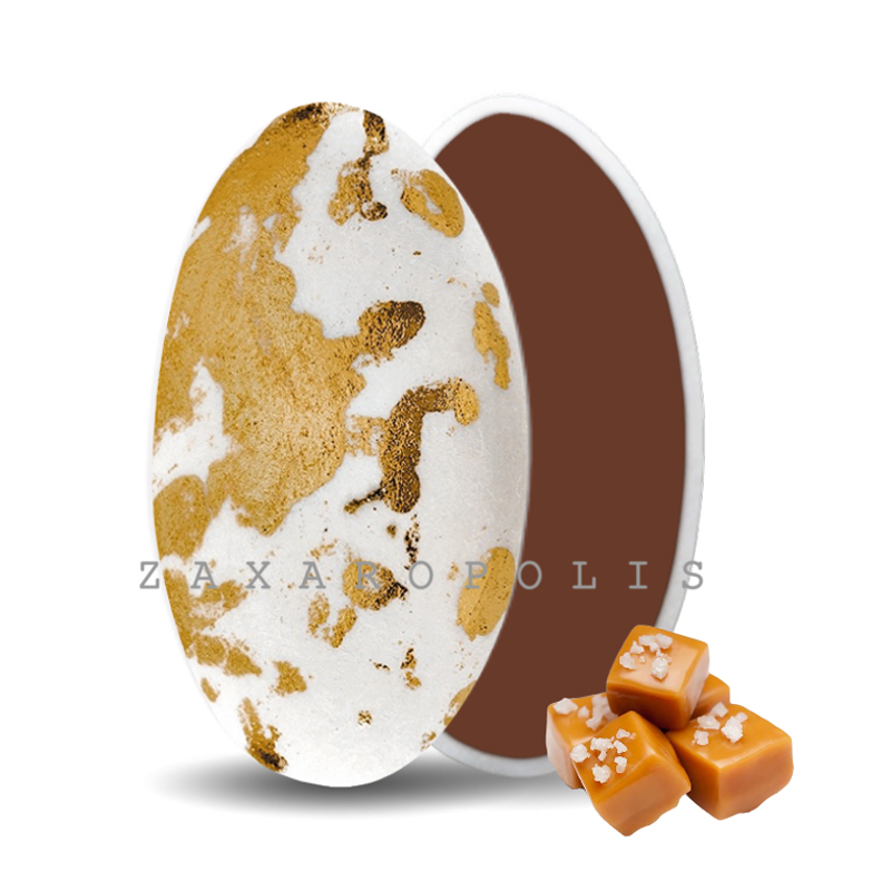 Κουφέτα Zaxaropolis - Choco Splash Καραμέλα Μπρονζέ Πιτσιλωτό (1kg.) ≈275τμχ.