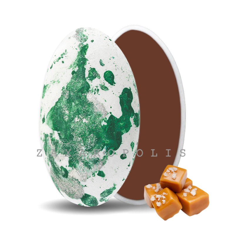 Κουφέτα Zaxaropolis - Choco Splash Καραμέλα Πράσινο Πιτσιλωτό (1kg.) ≈275τμχ.