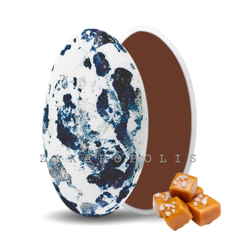 Κουφέτα Zaxaropolis - Choco Splash Καραμέλα Σκούρο Μπλε Πιτσιλωτό (1kg.) ≈275τμχ.