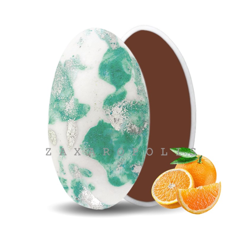 Κουφέτα Zaxaropolis - Choco Splash Πορτοκάλι Βεραμάν Πιτσιλωτό (1kg.) ≈275τμχ.