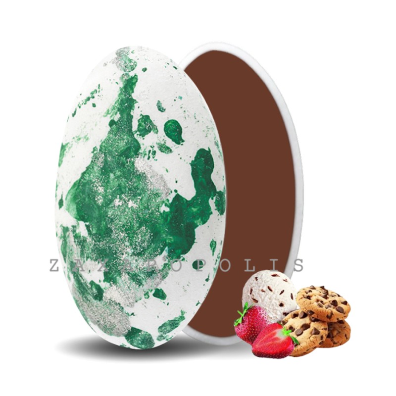 Κουφέτα Zaxaropolis - Choco Splash Mix Γεύσεων Πράσινο Πιτσιλωτό (1kg.) ≈275τμχ.