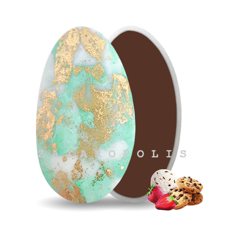 Κουφέτα Zaxaropolis - Choco Splash Mix Γεύσεων Βεραμάν Μπρονζέ Πιτσιλωτό (1kg.) ≈275τμχ.