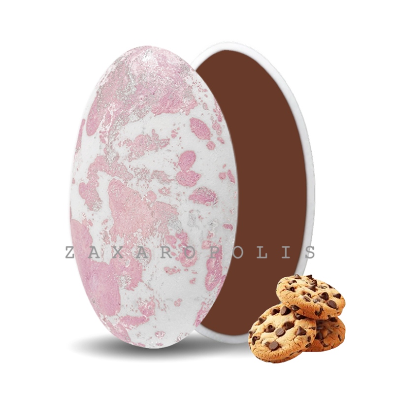 Κουφέτα Zaxaropolis - Choco Splash Cookies Σάπιο Μήλο Πιτσιλωτό (1kg.) ≈275τμχ.
