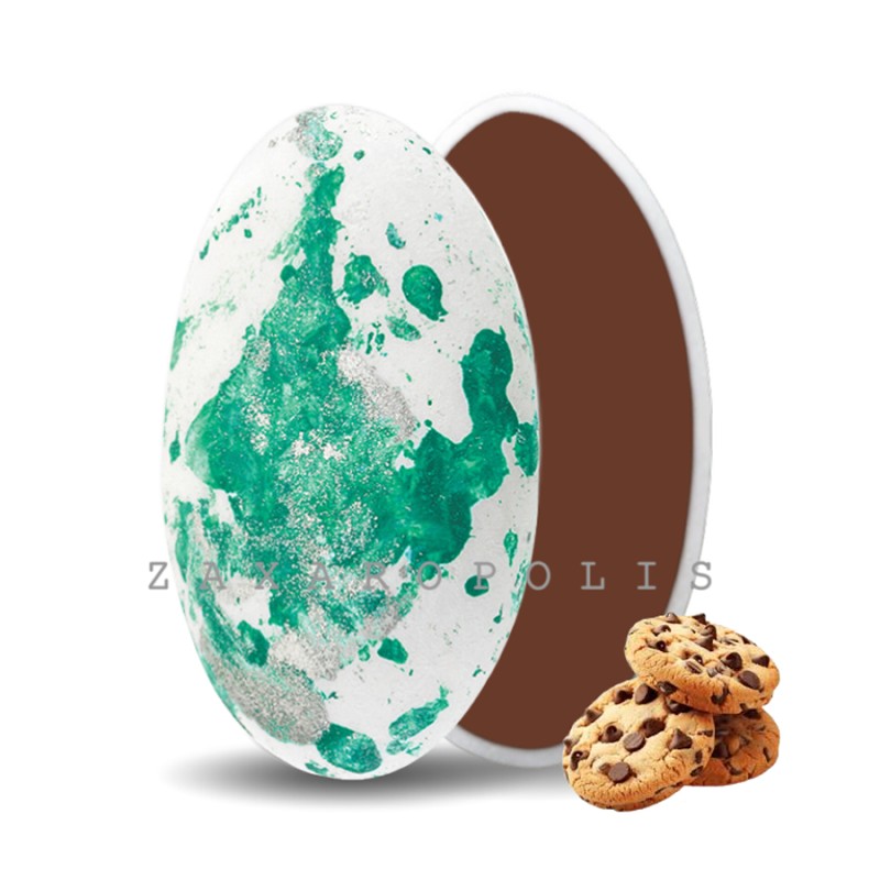 Κουφέτα Zaxaropolis - Choco Splash Cookies Μέντα Πιτσιλωτό (1kg.) ≈275τμχ.