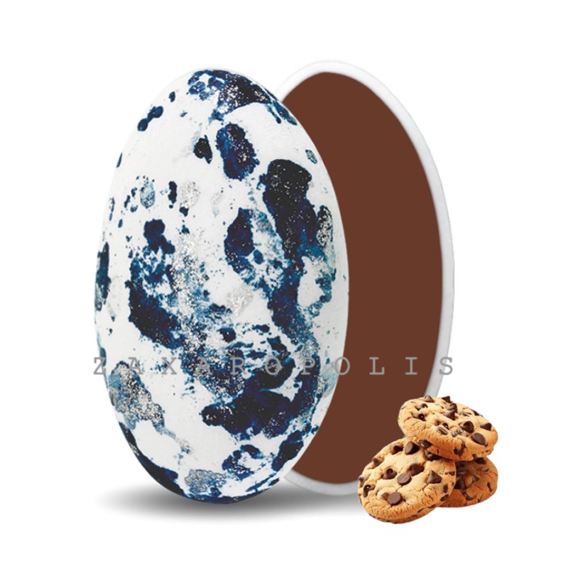 Κουφέτα Zaxaropolis - Choco Splash Cookies Σκούρο Μπλε Πιτσιλωτό (1kg.) ≈275τμχ.