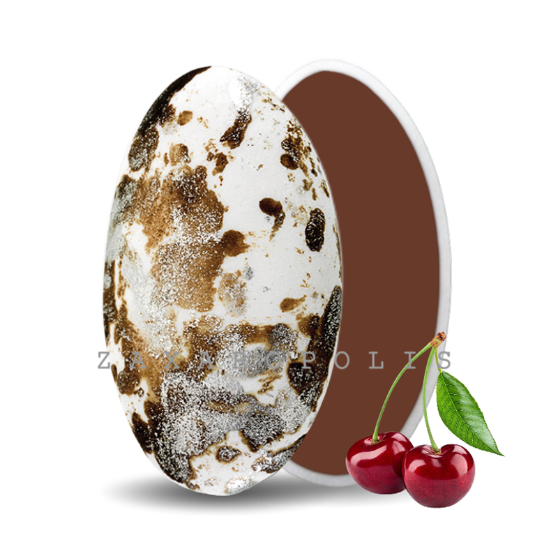 Κουφέτα Zaxaropolis - Choco Splash Αγριοκέρασο Καφέ Πιτσιλωτό (1kg.) ≈275τμχ.