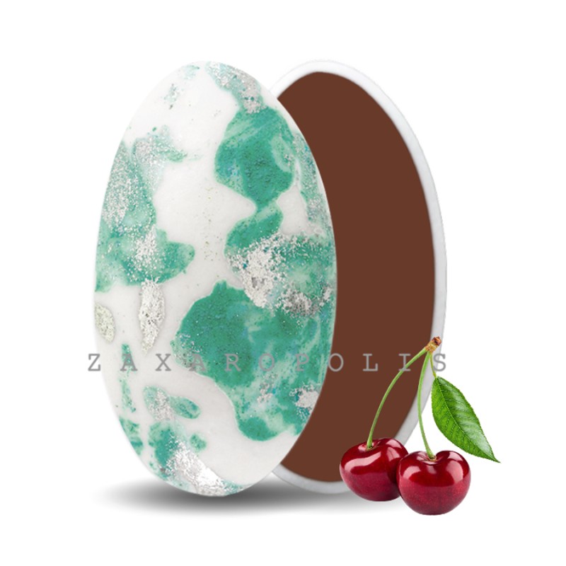 Κουφέτα Zaxaropolis - Choco Splash Αγριοκέρασο Βεραμάν Πιτσιλωτό (1kg.) ≈275τμχ.