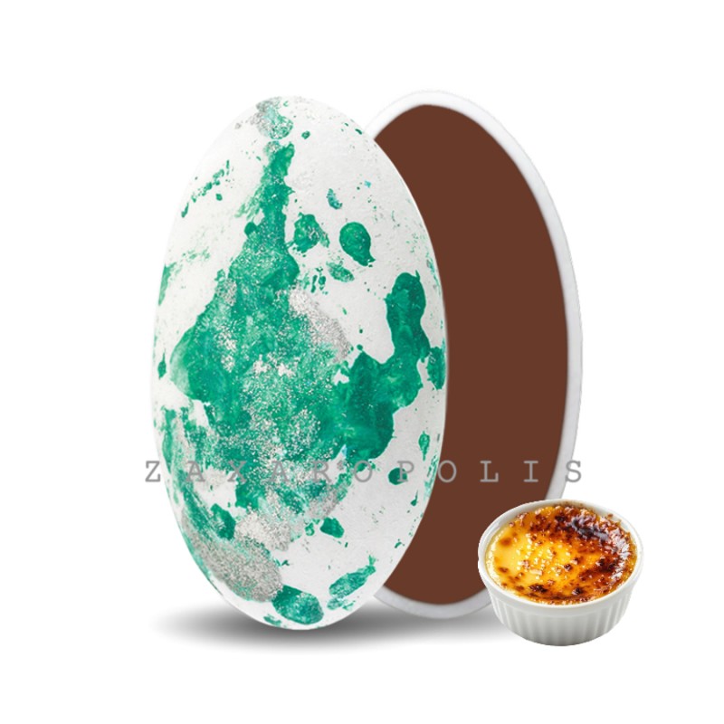 Κουφέτα Zaxaropolis - Choco Splash Crème Brûlée Μέντα Πιτσιλωτό (1kg.) ≈275τμχ.
