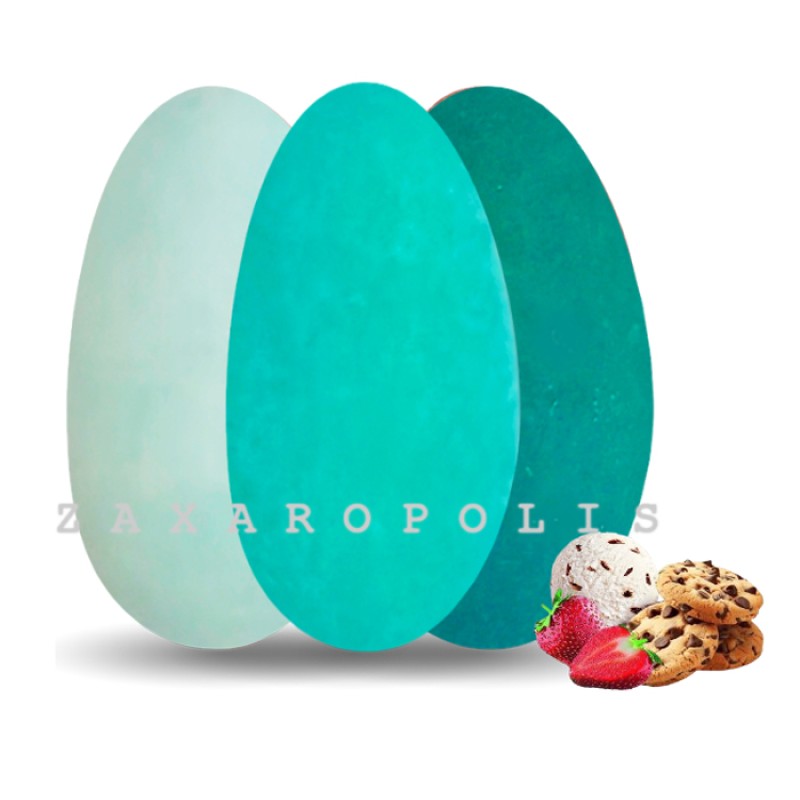 Κουφέτα Zaxaropolis - Choco Splash Mix Γεύσεων Μέντα Σε 3 Αποχρώσεις (1kg.) ≈275τμχ.