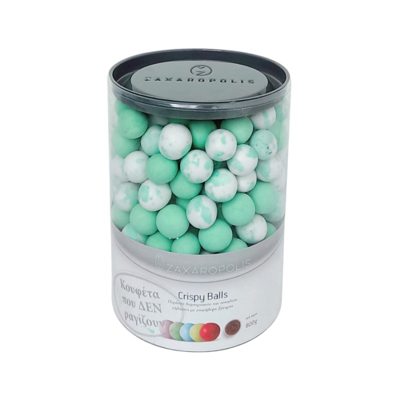 Κουφέτα Zaxaropolis - Crispy Mix Μέντα (0,8kg.) ≈210τμχ.