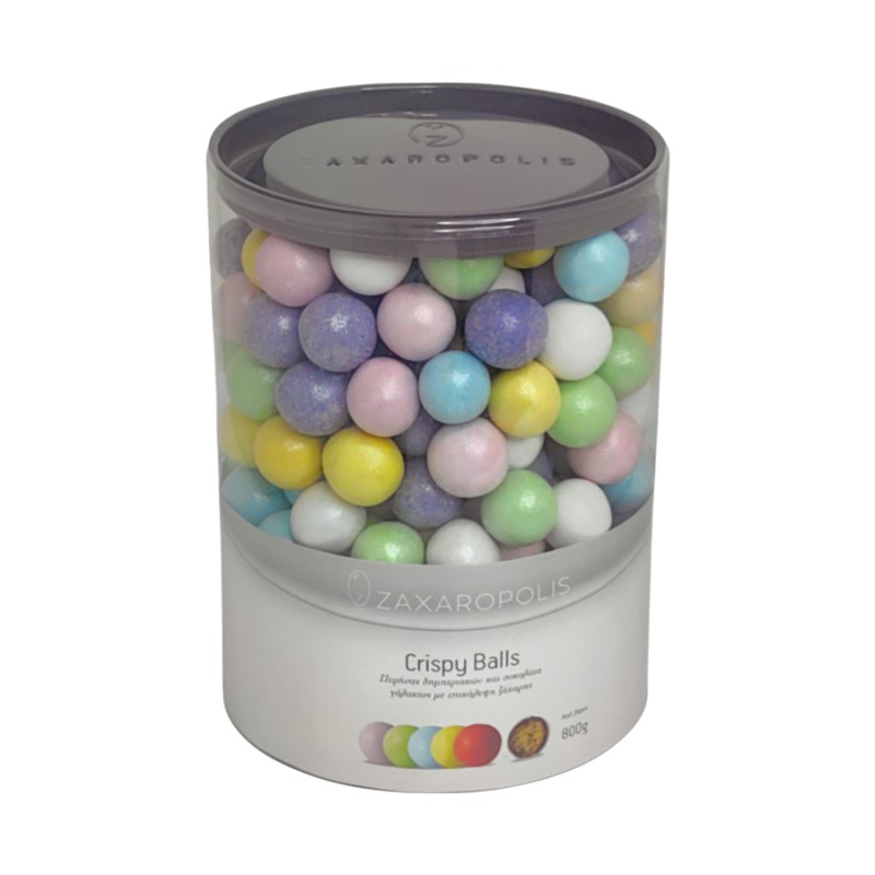Κουφέτα Zaxaropolis - Crispy Πολύχρωμο Περλέ (0,8kg.) ≈210τμχ.