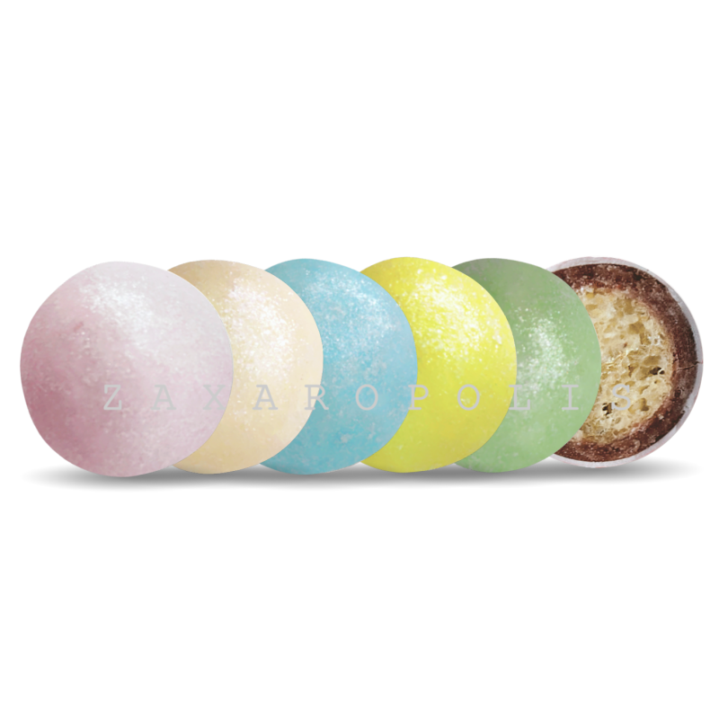 Κουφέτα Zaxaropolis - Crispy Πολύχρωμο Περλέ (0,8kg.) ≈210τμχ.